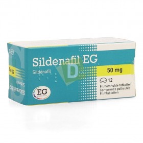 Sildénafil EG 50 mg x 12 Comprimés