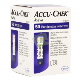 Accu Chek Aviva Bandelettes Réactives x 50 Tigettes