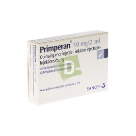 Primperan Injection 10 mg/ 2 ml x 6 Ampoules