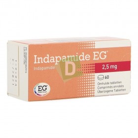 Indapamide EG 2.5 mg x 60 Comprimés enrobés