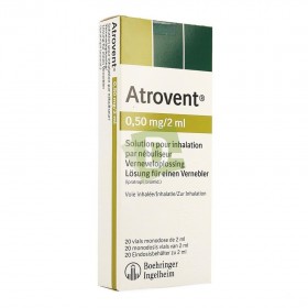 Atrovent Monodose 0,50 mg / 2 ml x 20 vials