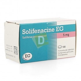 Solifénacine EG 5 mg x 100 Comprimés pellliculés