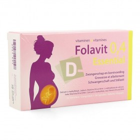 Folavit Essentiels 0,4 mg x 30 Comprimés