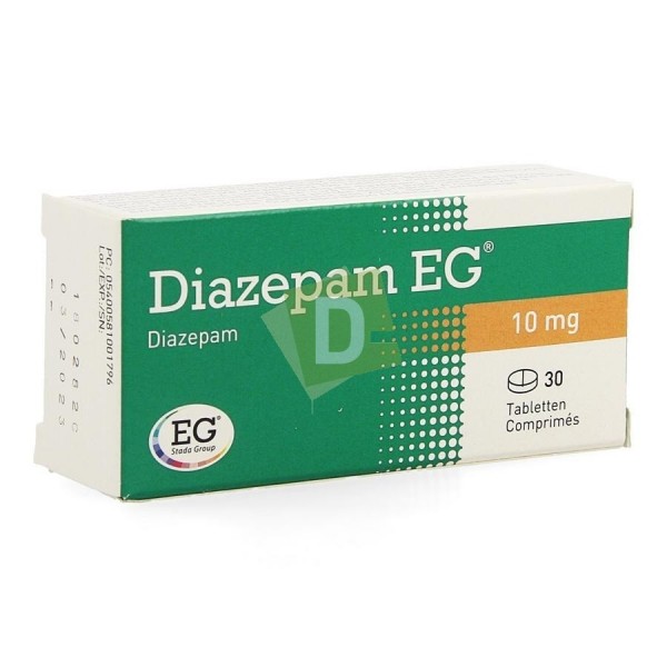 Diazepam EG 10 mg x 30 Comprimés sécables