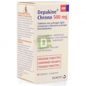 Depakine Chrono 500 mg x 50 Comprimés à libération prolongée