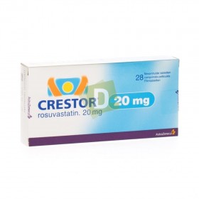 Crestor 20 mg x 28 Comprimés pelliculés