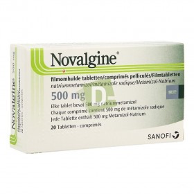 Novalgine 500 mg x 20 Comprimés pelliculés