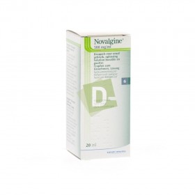 Novalgine 500 mg gouttes 20 ml