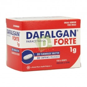 Dafalgan Forte ( Paracétamol ) 1000 mg x 32 Comprimés sécables : Contre la douleur et la fièvre