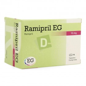 Ramipril EG 10 mg x 98 Comprimés