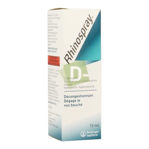 Rhinospray 15 ml : Dégage le nez bouché