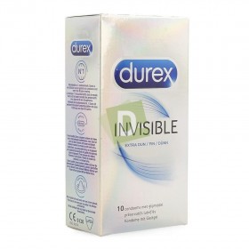 Durex Invisible Extra Fin 10 Préservatifs