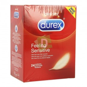 Durex Feeling Sensitive 24 Préservatifs
