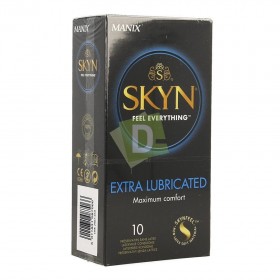 Manix Skyn Extra Lubrifié 10 Préservatifs