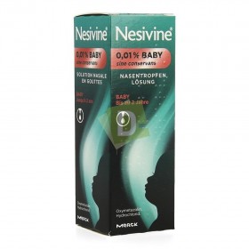 Nesivine 0,01% Bébé Goutte Nasal 5 ml