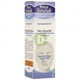 Nasasinutab Spray 10 ml : Soulage le nez bouché