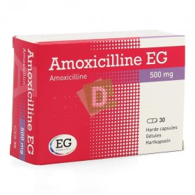 Amoxicilline EG 500 mg x 30 Gélules