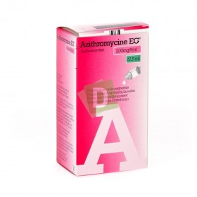Azithromycine EG 200 mg / 5 ml Suspension buvable (Sirop) 22,5 ml