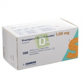 Pramipexol Retard Sandoz 1,05 mg x 100 Comprimés à libération prolongé