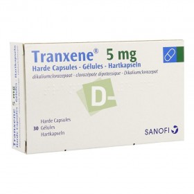 Tranxene 5 mg x 30 Gélules