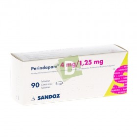 Perindapam Sandoz 4 mg / 1,25 mg x 90 Comprimés