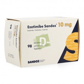 Ezetimibe Sandoz 10 mg x 90 Comprimés