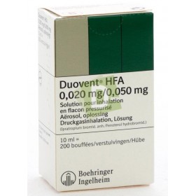 Duovent HFA 0,020 mg / 0,050mg Aerosol 10 ml ( 200 Doses )