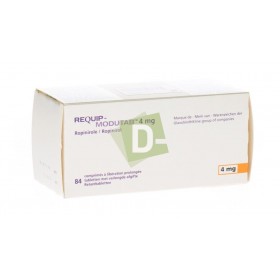 Requip Modutab 4 mg x 84 Comprimés : Maladie de Parkinson
