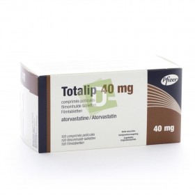 Totalip 40 mg x 100 Comprimés pelliculés