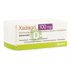 Xadago (Safinamide) 100 mg x 100 Comprimés pelliculés : Aide à soigner la maladie de parkinson