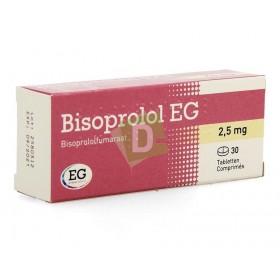 Bisoprolol EG 2,5 mg x 30 Comprimés