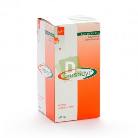 Corsodyl 2 mg / ml Bain de Bouche 200 ml