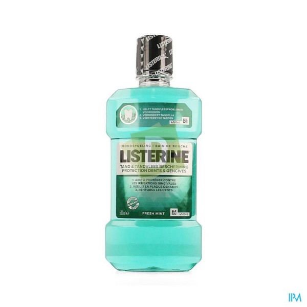 Listerine Protection 500 ml : Protection des dents et des gencives