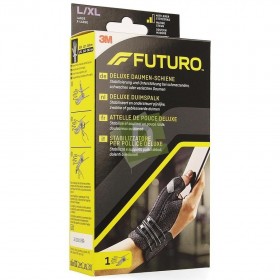 Futuro Attelle Pouce Deluxe Noir L-XL (16.5 - 20.3 cm)