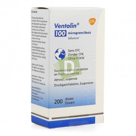 Ventolin 100 microgram 200 doses