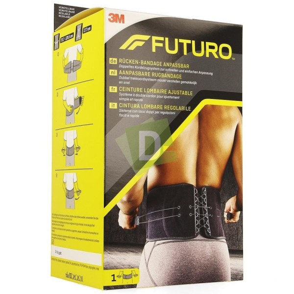 Futuro Ceinture Lombaire Ajustable Noir