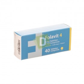Folavit 4 mg x 40 Comprimés