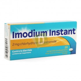 Imodium Instant x 20 Comprimés fondants : Contre la diarrhée
